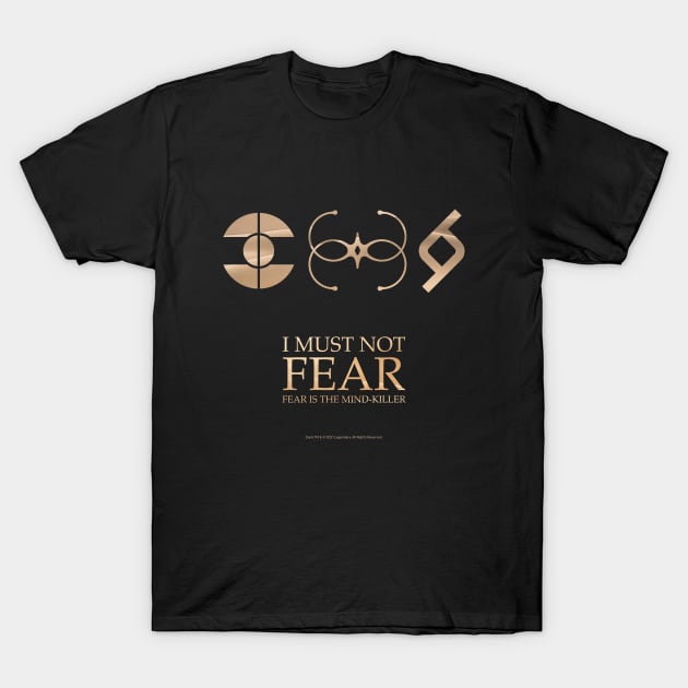 Dune Factions, Mentat, Bene Gesserit and Fremen T-Shirt by Dream Artworks